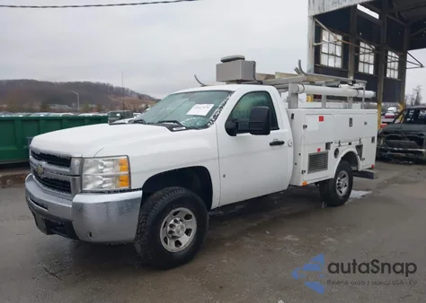 2008 Chevrolet Silverado 3500Hd Work Truck from USA, damaged, VIN 1GBHC34K78E210511